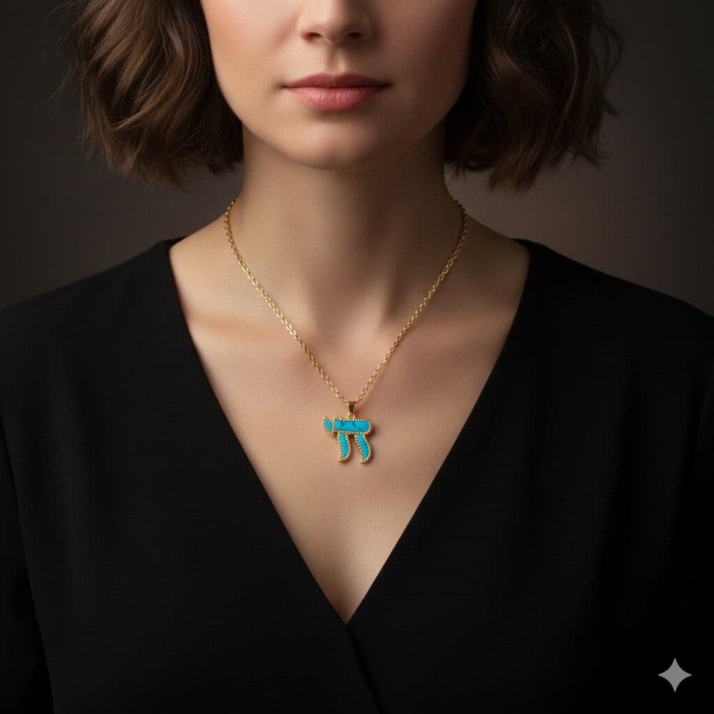 Collier Pendentif Chai - image 1